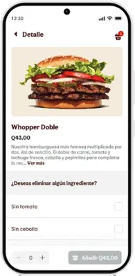 Burger King Guatemala android App screenshot 2